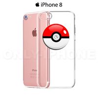 Coque iPhone 8 PokémonGo! PokéBall Transparent