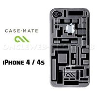 Coque iPhone 4S labyrinthe transparente