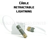 Cable retractable iphone 6 samsung