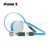 Cable retractable iphone 6 samsung