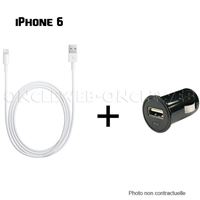 pack charge allume cigare iphone 6