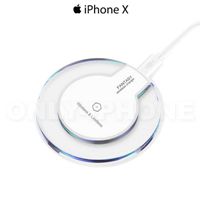 chargeur induction led sans fil 5w iphone x iphone 8