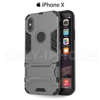 coque anti choc armor pour iphone x gris