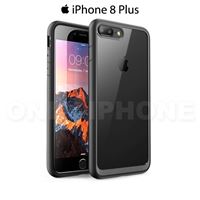 Coque bumper anti chocs hybride iPhone 8 Plus Noir