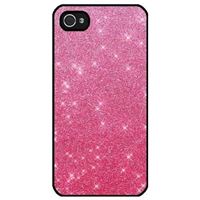 Coque iPhone 5 paillette Slim rose