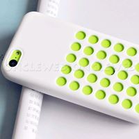 coque iphone 5c perforée blanche