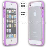 coque plexi lila violet