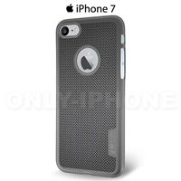 Coque iPhone 7 noire à grille de dissipation de chaleur LOOPEE