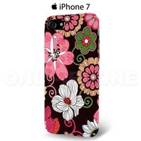 coté coque iphone 7 rose fleurs