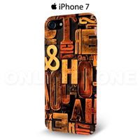 Coque iPhone 7 Lettres