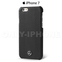 coque iPhone 7 Mercedes-Benz noire perforée