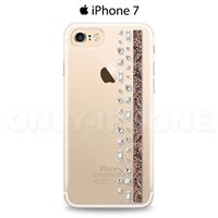 Coque iPhone 7 Swarovski Hermitage noir