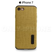 coque iphone 7 tissu beige