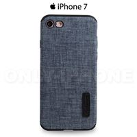 coque iphone 7 tissu beige