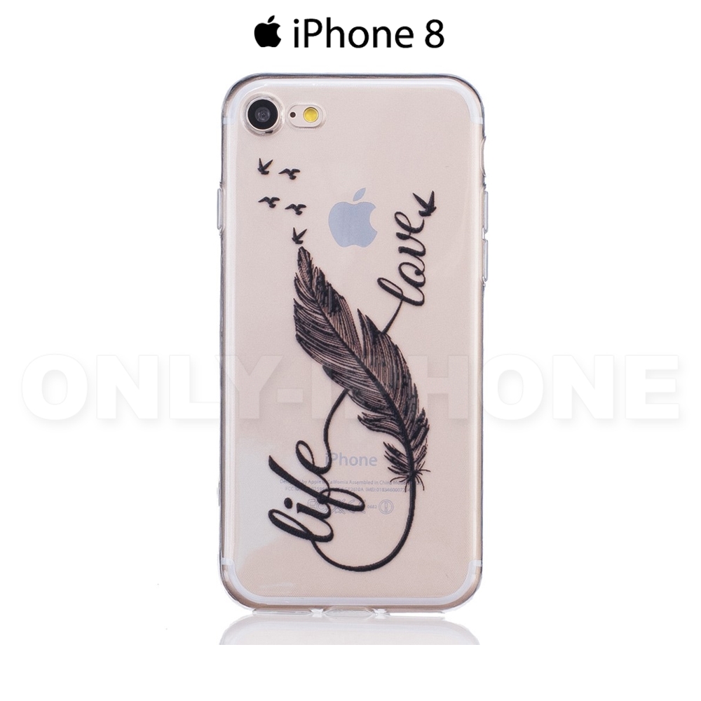 coque iphone 8 love life