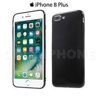 Coque iPhone 8 Plus souple TPU Noir