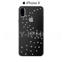 Coque Swarovski pour iPhone X 'Milkyway' Blanc