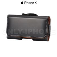 Etui ceinture pour iPhone X Noir