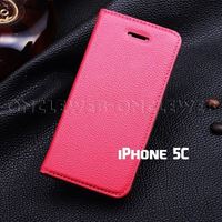 etui iphone 5c luxe rose grainé