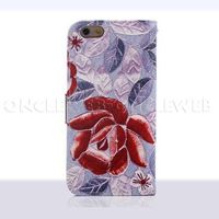 Étui 6 Plus fleur violet