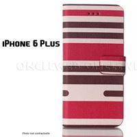 Étui 6 Plus original stripes bleu