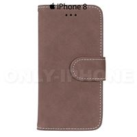 Étui iPhone 8 portefeuille slim soft Noir