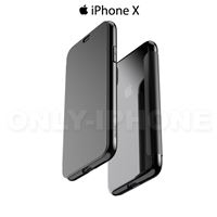 Etui iPhone X Baseus Translucide en plastique Noir