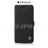 Etui portefeuille BMW pour iPhone 8 Noir