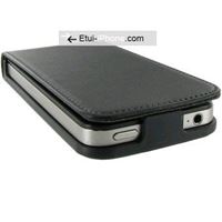 etui iphone 4 clapet noir