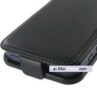 Etui iPhone 5 cuir noir Rancho