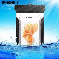 Housse iPhone 7 waterproof bleue