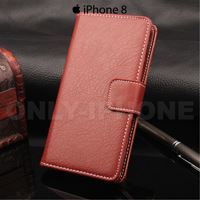 Pochette iPhone 8 cuir Noir