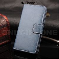 Pochette iPhone 8 cuir Noir